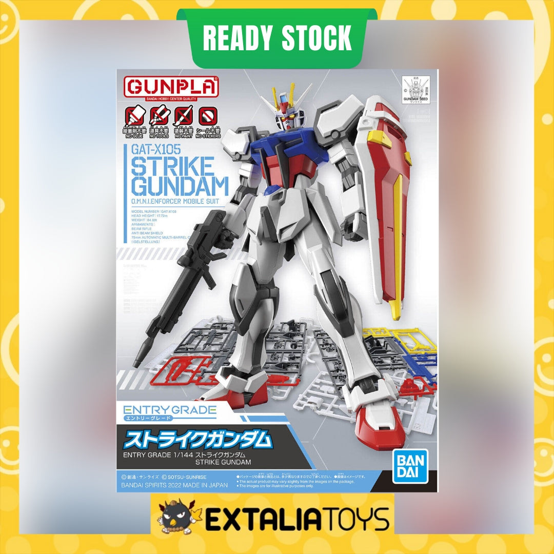 BANDAI ENTRY GRADE 1/144 STRIKE GUNDAM BANDAI ENTRY GRADE 1/144 STRIKE GUNDAM